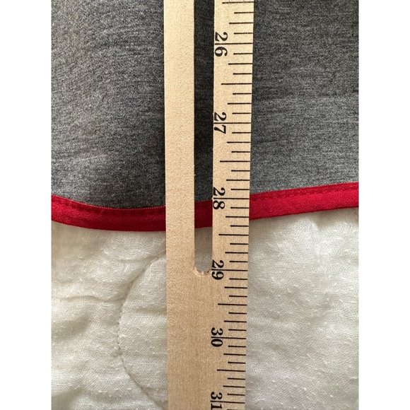 NHL Calgary Flames G-III Womens Large Gray Jacket Touch by Alyssa Milano NWT - Picture 11 of 13